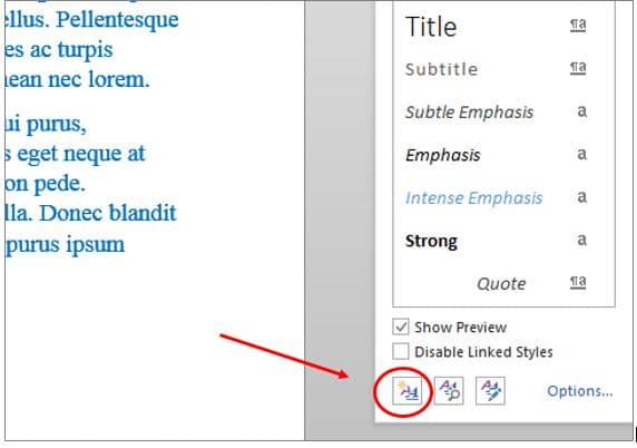 Create a New Custom Style in Microsoft Word