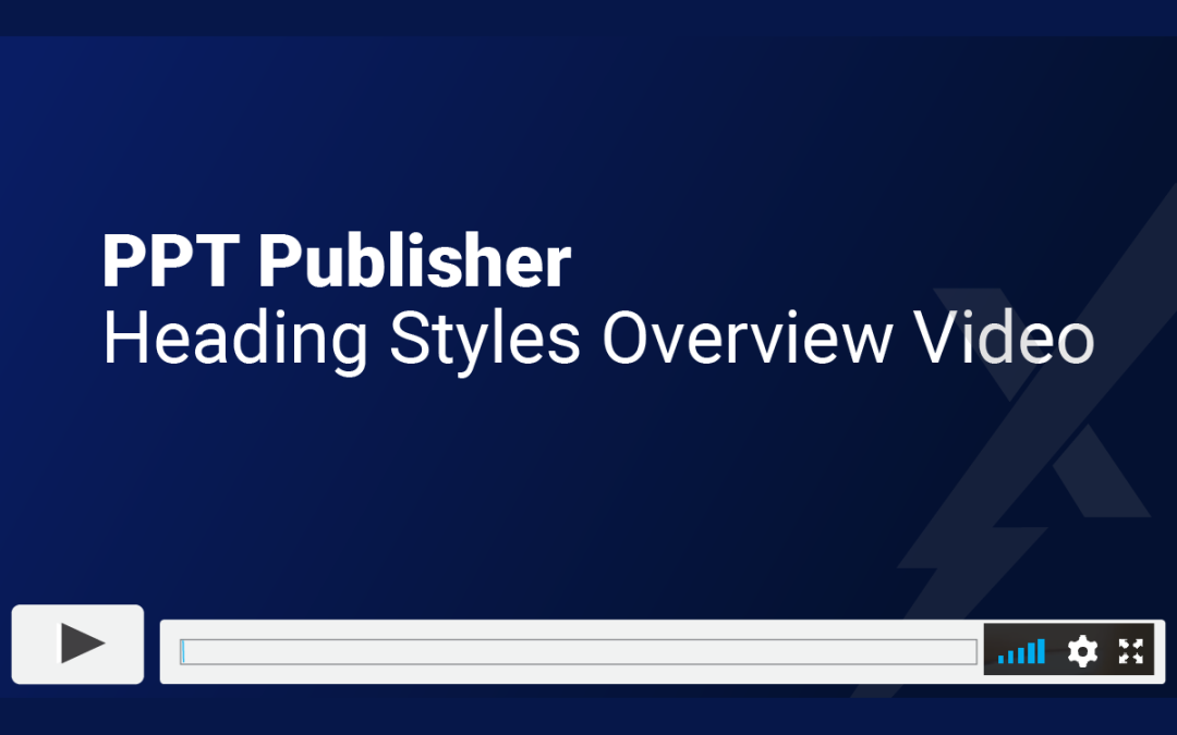 PPT Publisher Heading Styles
