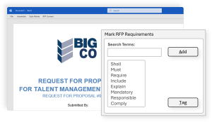 Capture RFP Requirements